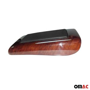 Mercedes E Class W210 Armrest Box Lid - Omac - Wood-Leather - '95-'03 Mercedes E Class W210 Armrest Box Lid - Omac - Wood-Leather - '95-'03